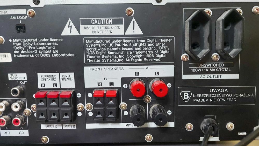 Amplituner Aiwa AV-NW50 - MEGA okazja cenowa, lepszej nie znajdziesz