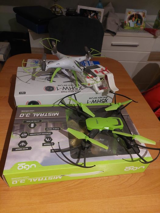 Dron 2 sztuki nowe kamera duży 40cm
