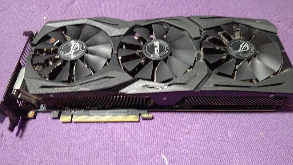 Видеокарта Asus rog strix gtx 1060 6gb