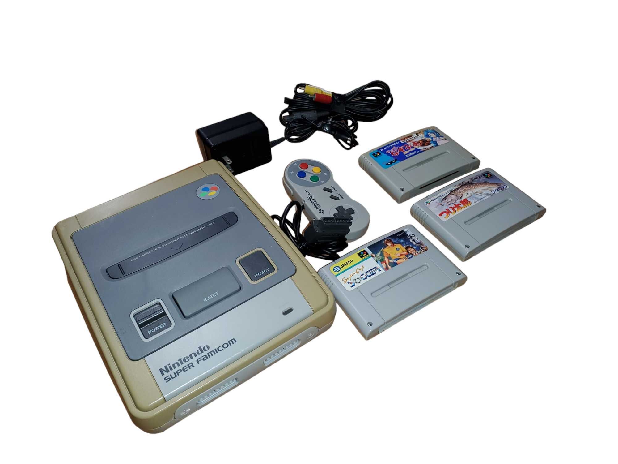 Konsola Nintendo Super Famicom + Gry