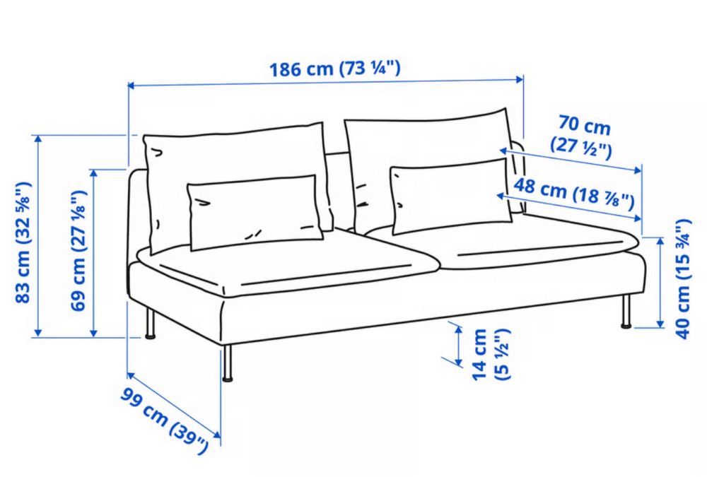 Sofa IKEA söderhamn