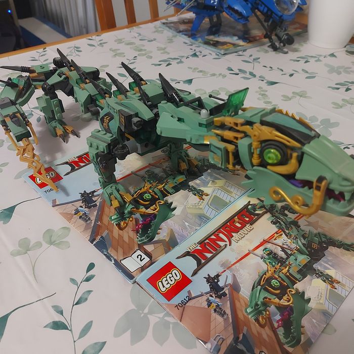 Lego ninjago zielony smok