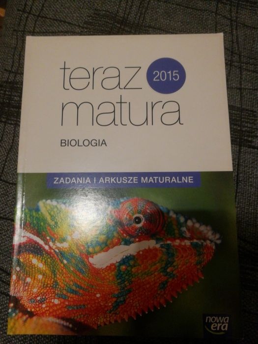 Teraz matura biologia 2015 Nowa era Zadania i arkusze maturalne