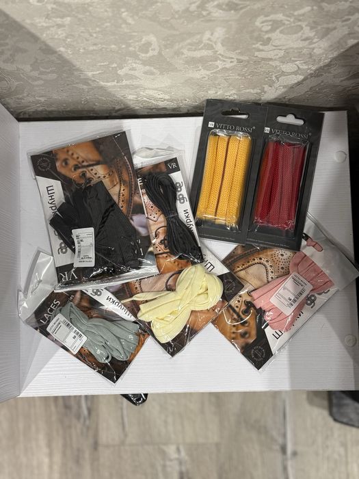 Шнурки универсальные с восковой пропиткой