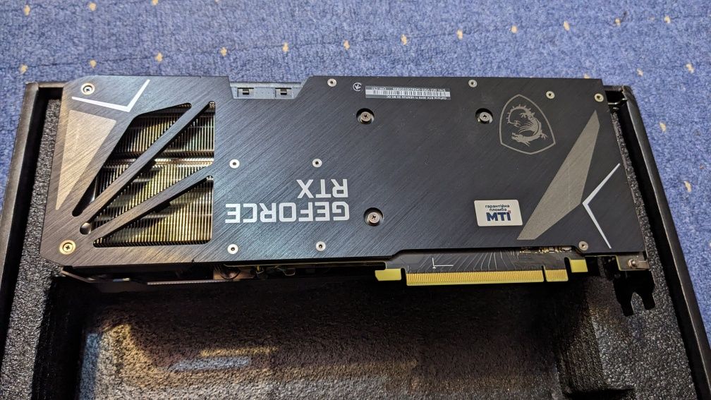 Видеокарта MSI RTX 3070ti Ventus 3x 8Gb OC