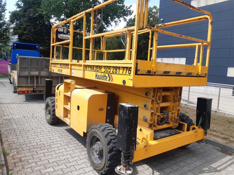 Wynajmę podnośnik nożycowy Haulotte H15SX  15m roboczych