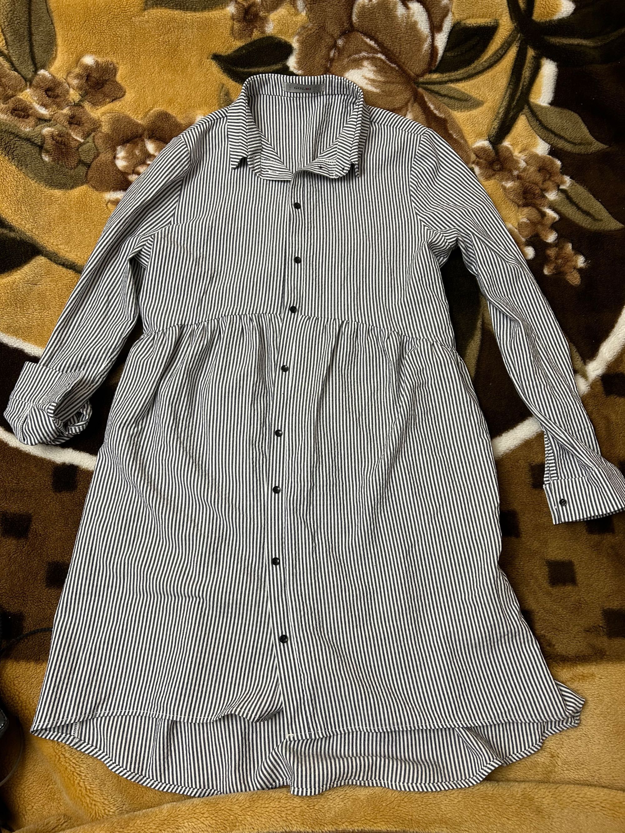 Женская рубашка платье туника