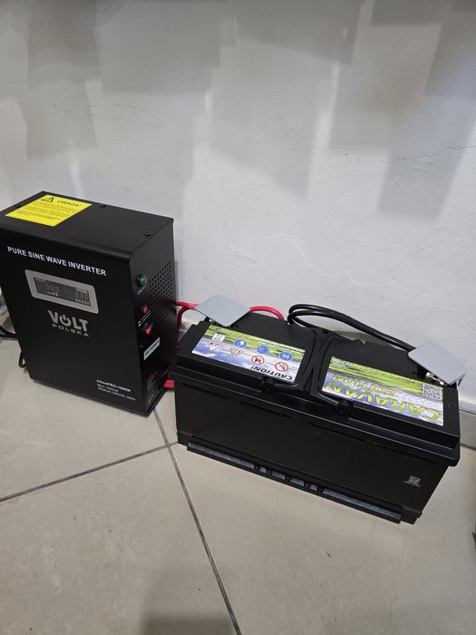 Комплект ДБЖ 1000W + АКБ 100Ah