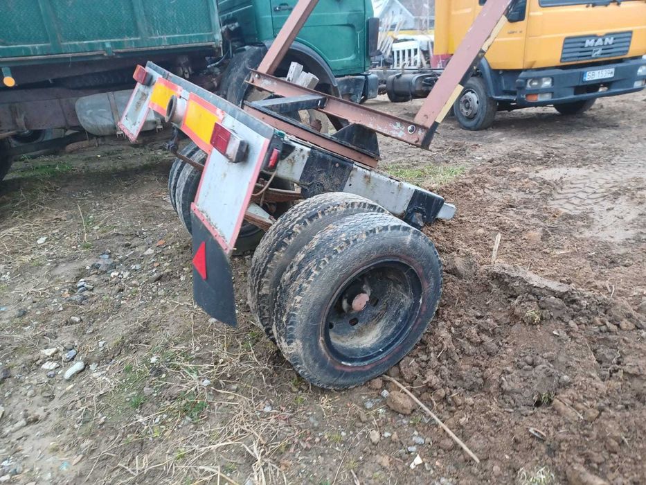 Oś przyczepa resor kilka sztuk BEBEN TARCZA  z transport osie naczepa