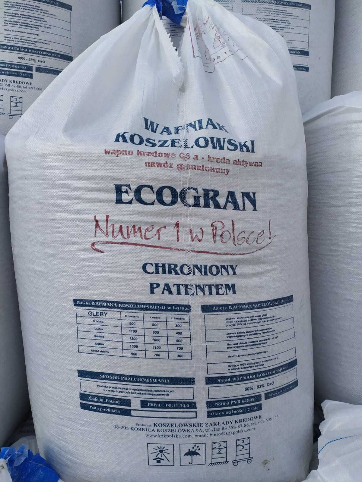 Kreda nawozowa 06a, Wapno nawozowe, Wapno rolnicze Wapniak -Producent!