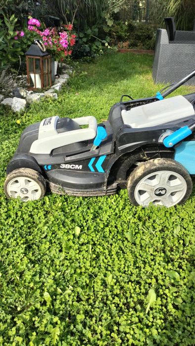 Kosiarka elektryczna  macallister 1600w 38cm+podkaszarka