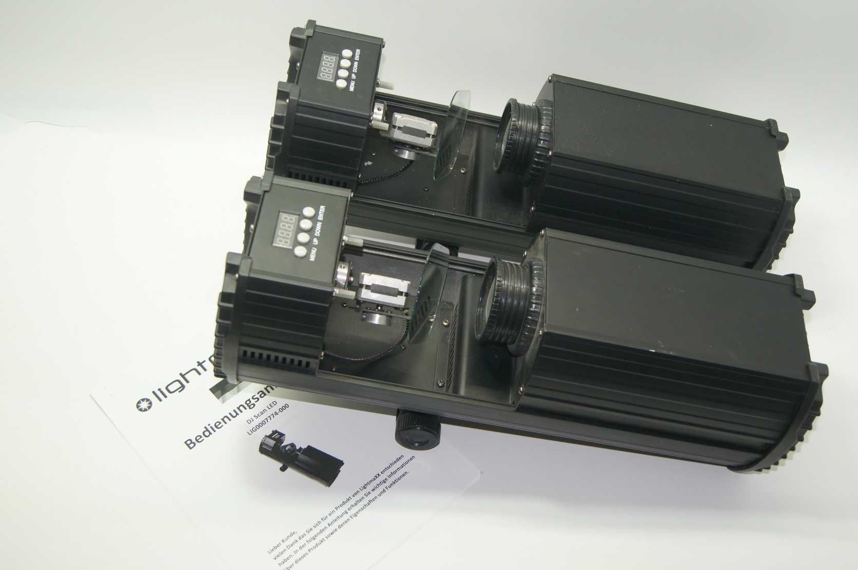 skanery LIGHTMAXX "Dj Scan LED" - 2 sztuki