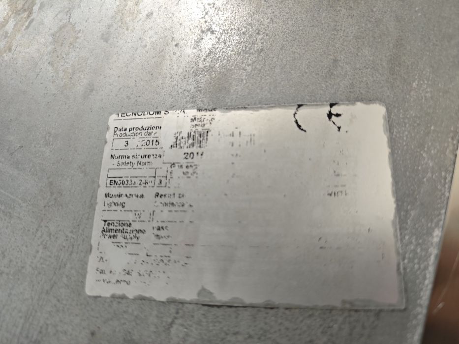 Холодильна шафа 1400л Tecnodom Італія