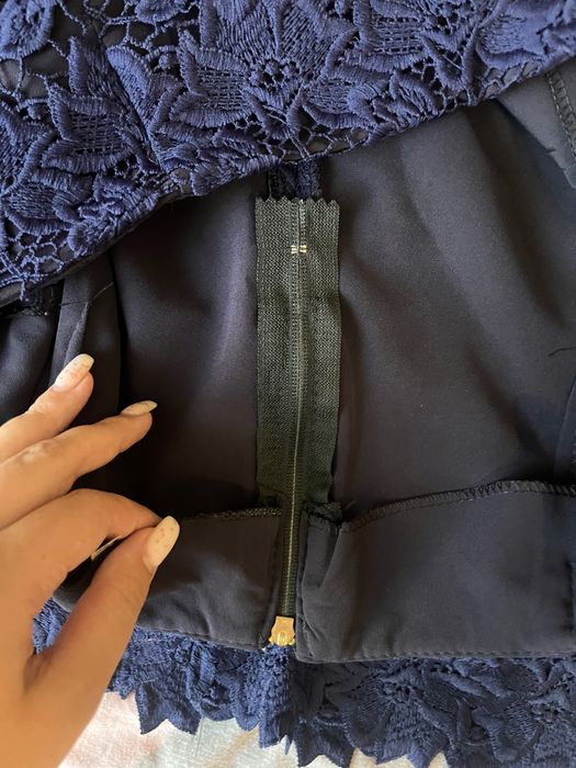 Спідниця темно-синя