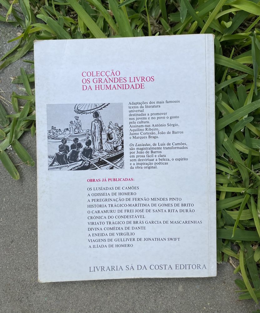 Vendo “Os Lusíadas Contados às Crianças …” com ANOTAÇÕES por 10€