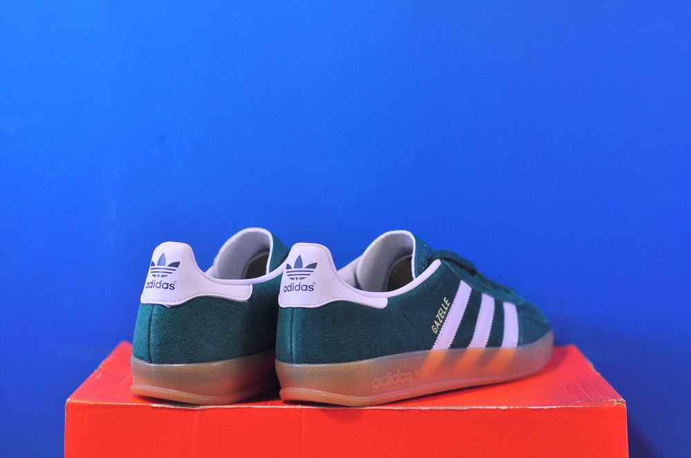 Кроссовки Adidas Gazelle In Green Nike Air Force 1 Shadow
