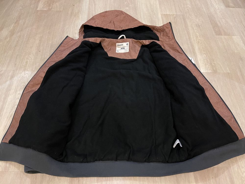 Cropp куртка мужская теплая на флисе утеплитель XXL весенняя осенняя