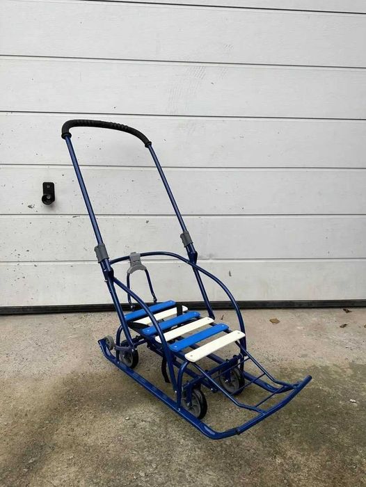 Санки на колесах Мрія Сині