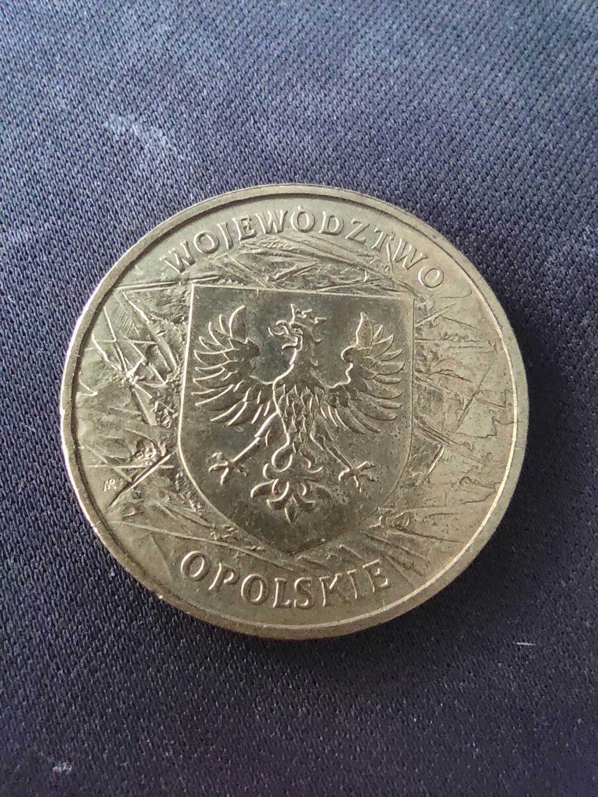 Moneta województwo opolskie 2 zł - 2004r.