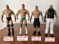 Bonecos wwe figuras wrestling ringue titulos campeo cintos elite