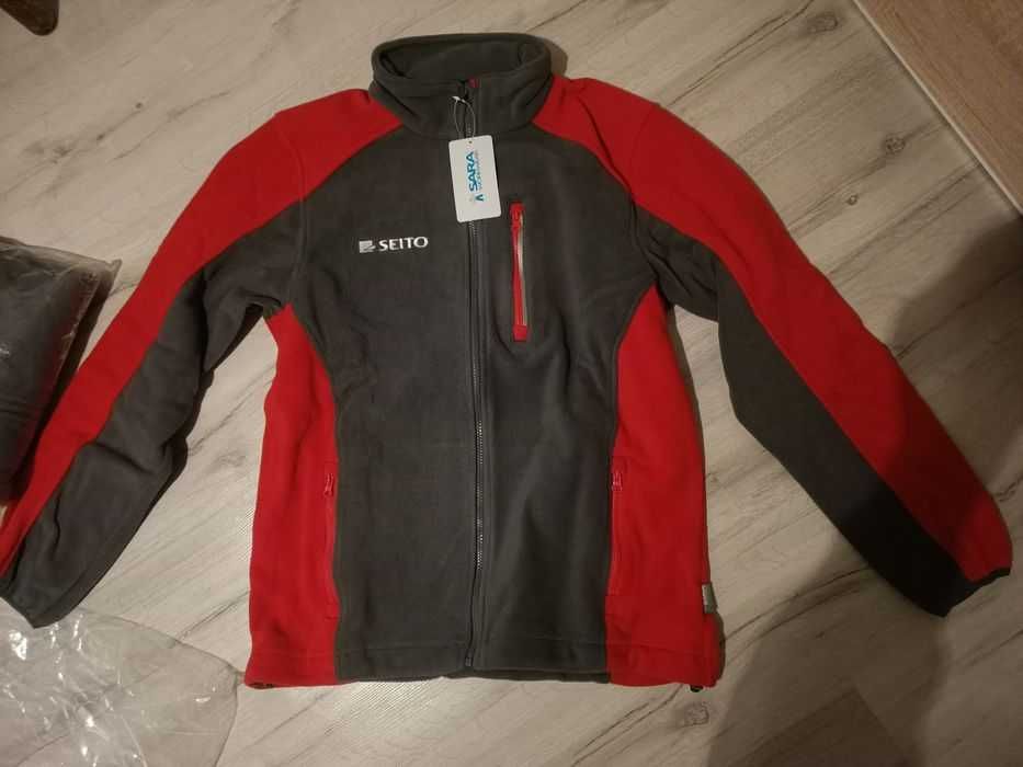 Bluza polarowa z suwakiem ciepła