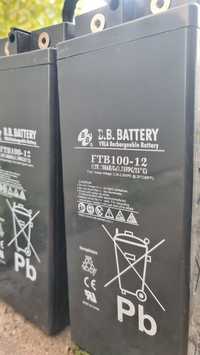 BB Battery FTB 100-12 тяговый аккумулятор, для ибп, котёл, СЭС,12-48в
