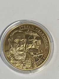 Złota moneta Stefan Czarniecki