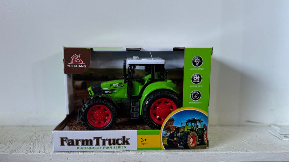 Трактор музичний інерційний дитячий транспорт машинка