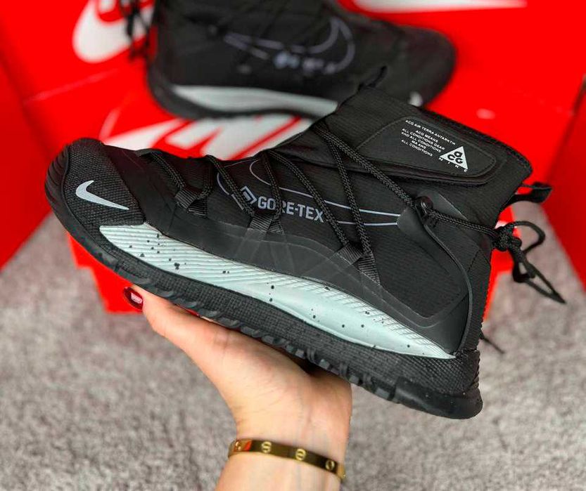 Зимові Nike ACG Air Terra Antarktik (36-46) кросівки на хутрі Найк
