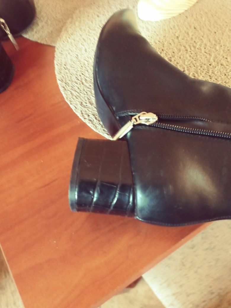 Botki czarne primark 36 uk 3 obvas 5cm