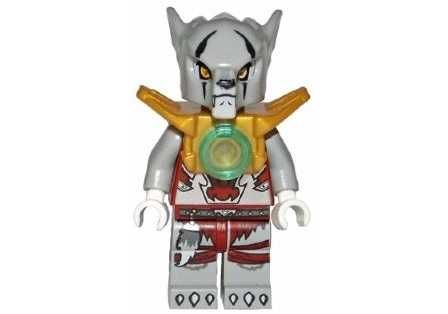LEGO figurka Chima Worriz - złota zbroja loc052