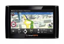 SMARTGPS SG736 nawigacja uchwyt zasilacz MapaMAP Polska