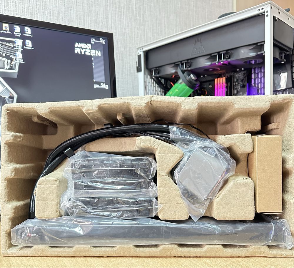СВО/СЖО система водяного охолодження Deepcool LT720