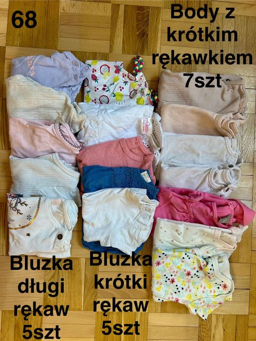 Paczka ubrań dla dziewczynki