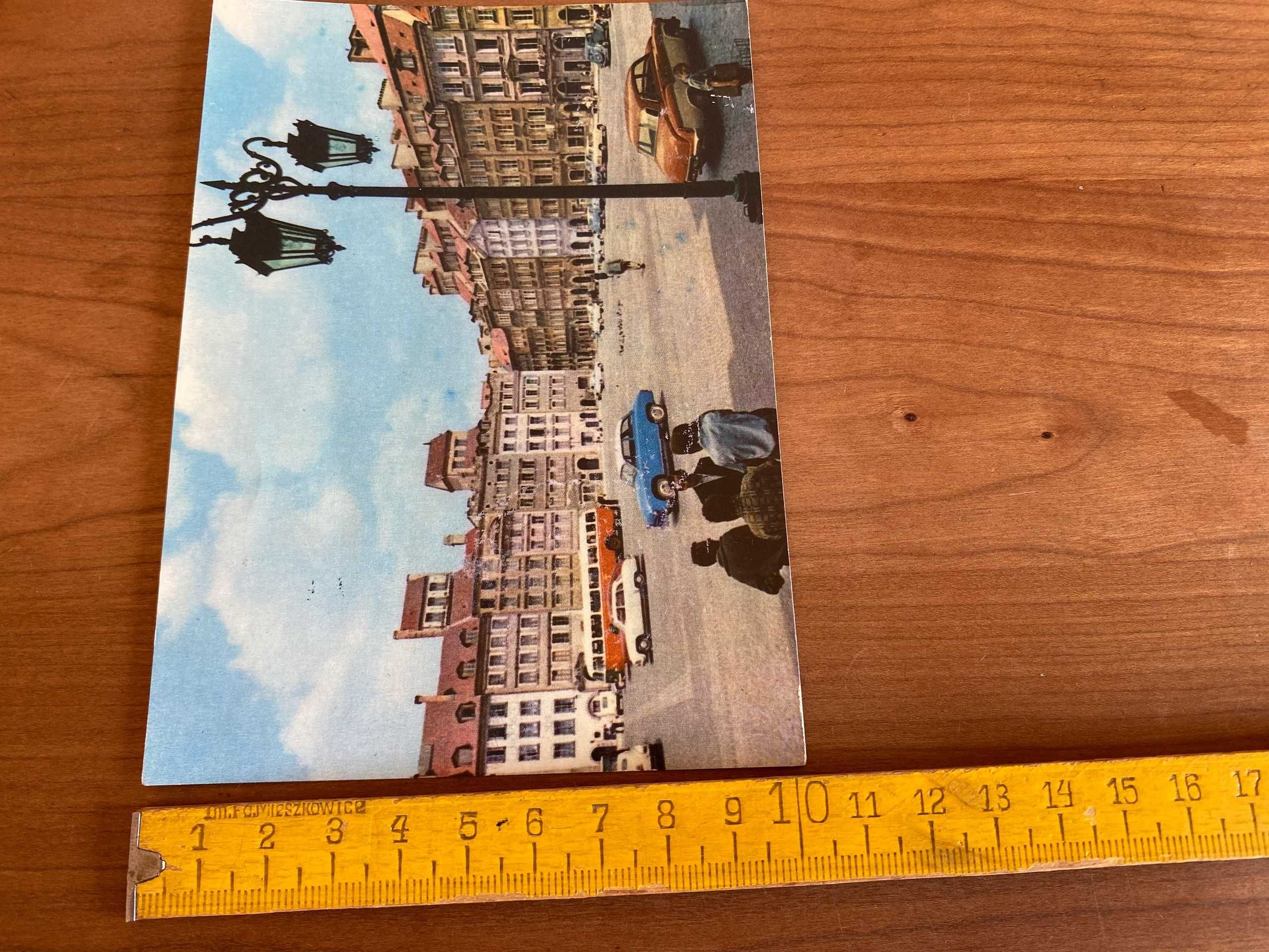 Stara Pocztówka Fotografia 1967 Warszawa Stare Miasto Rynek