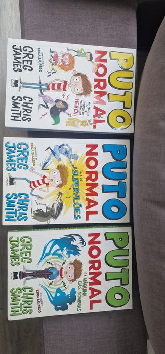 3 livros Coleção "Puto Normal"
