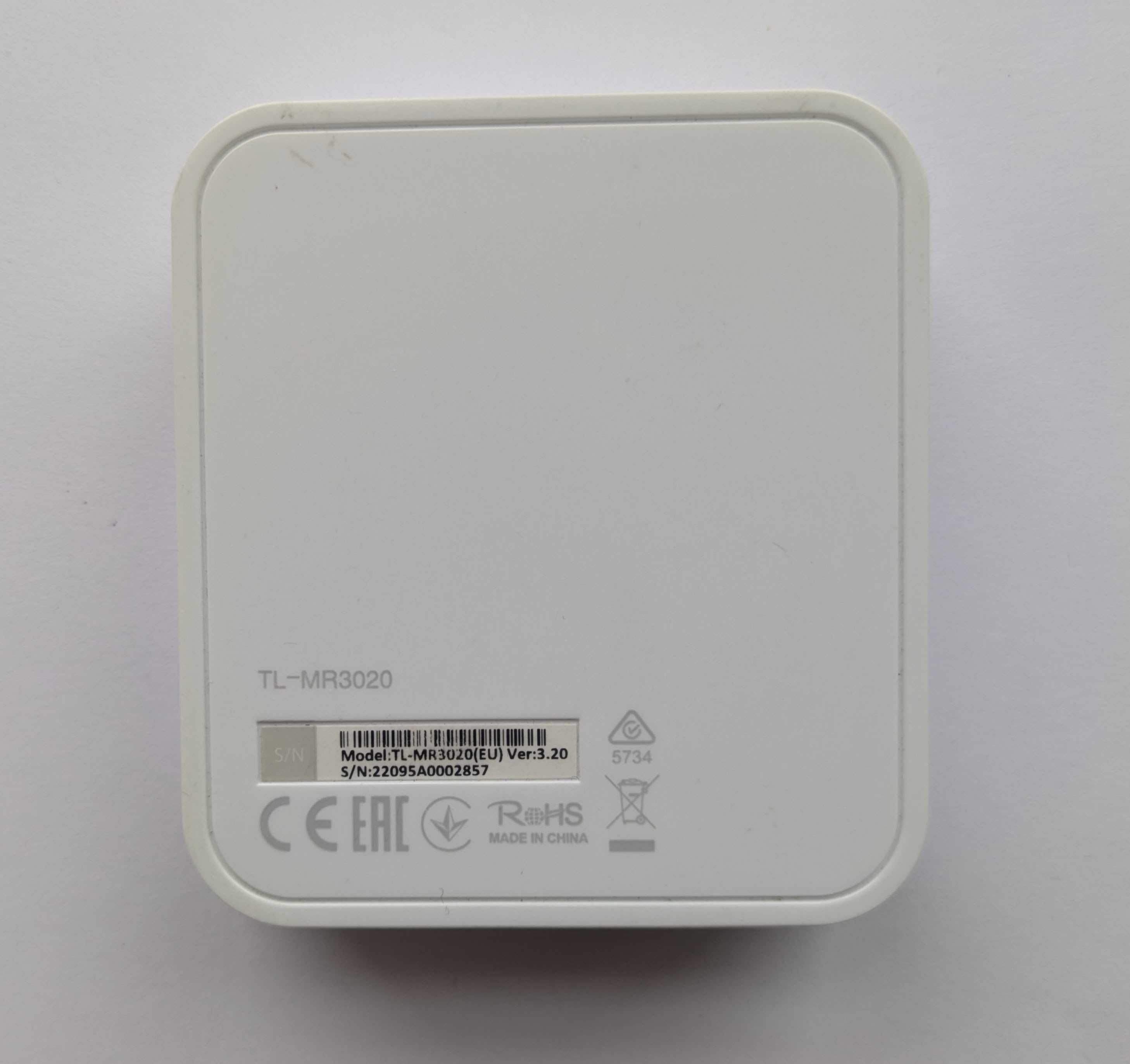 Маршрутизатор TP-LINK TL-MR3020 V3.2
