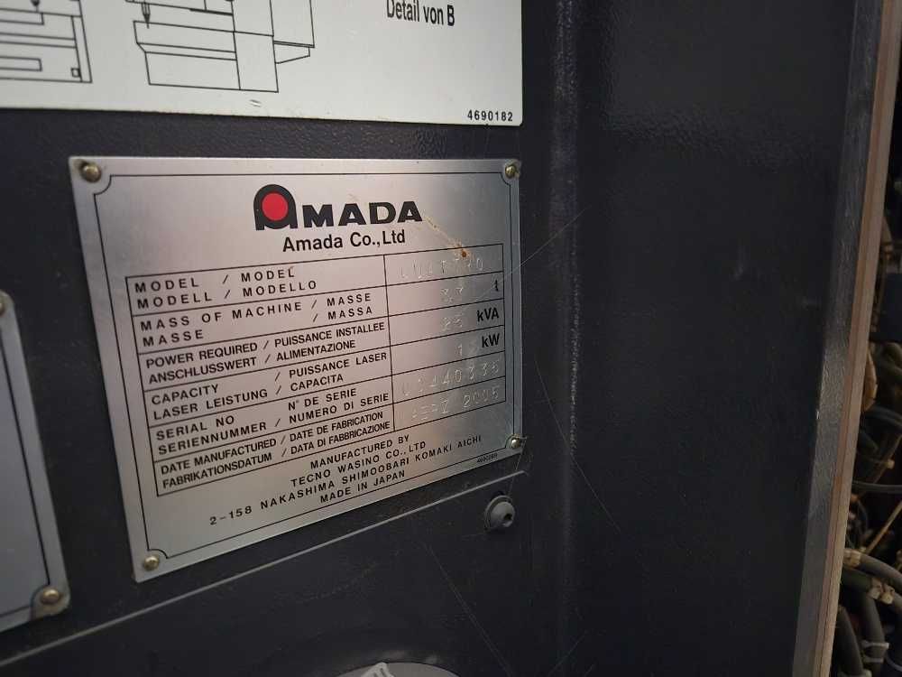 Laser AMADA quattro 1 kW