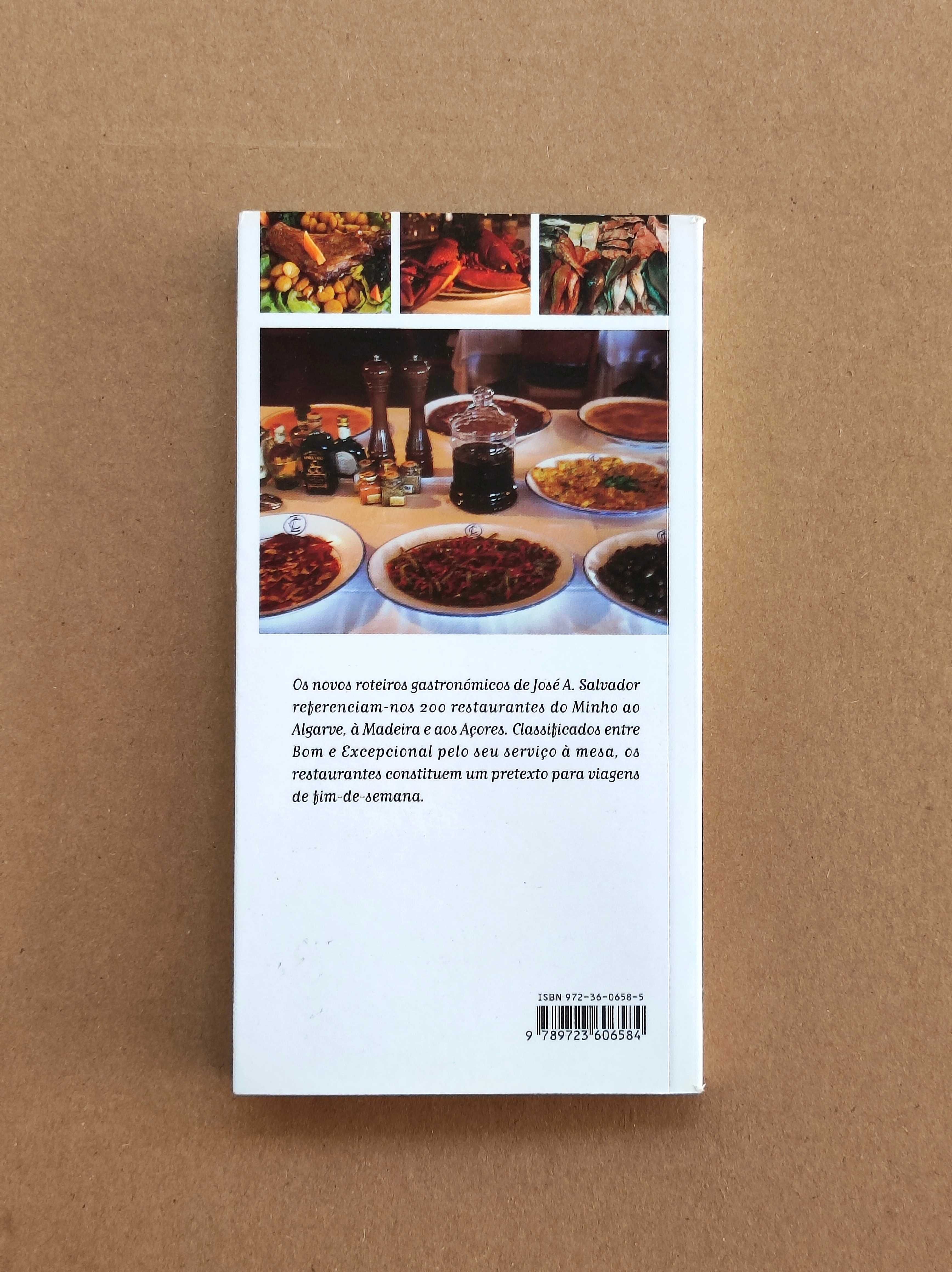 Livro roteiro gastronómico 200 Restaurantes José Salvador
