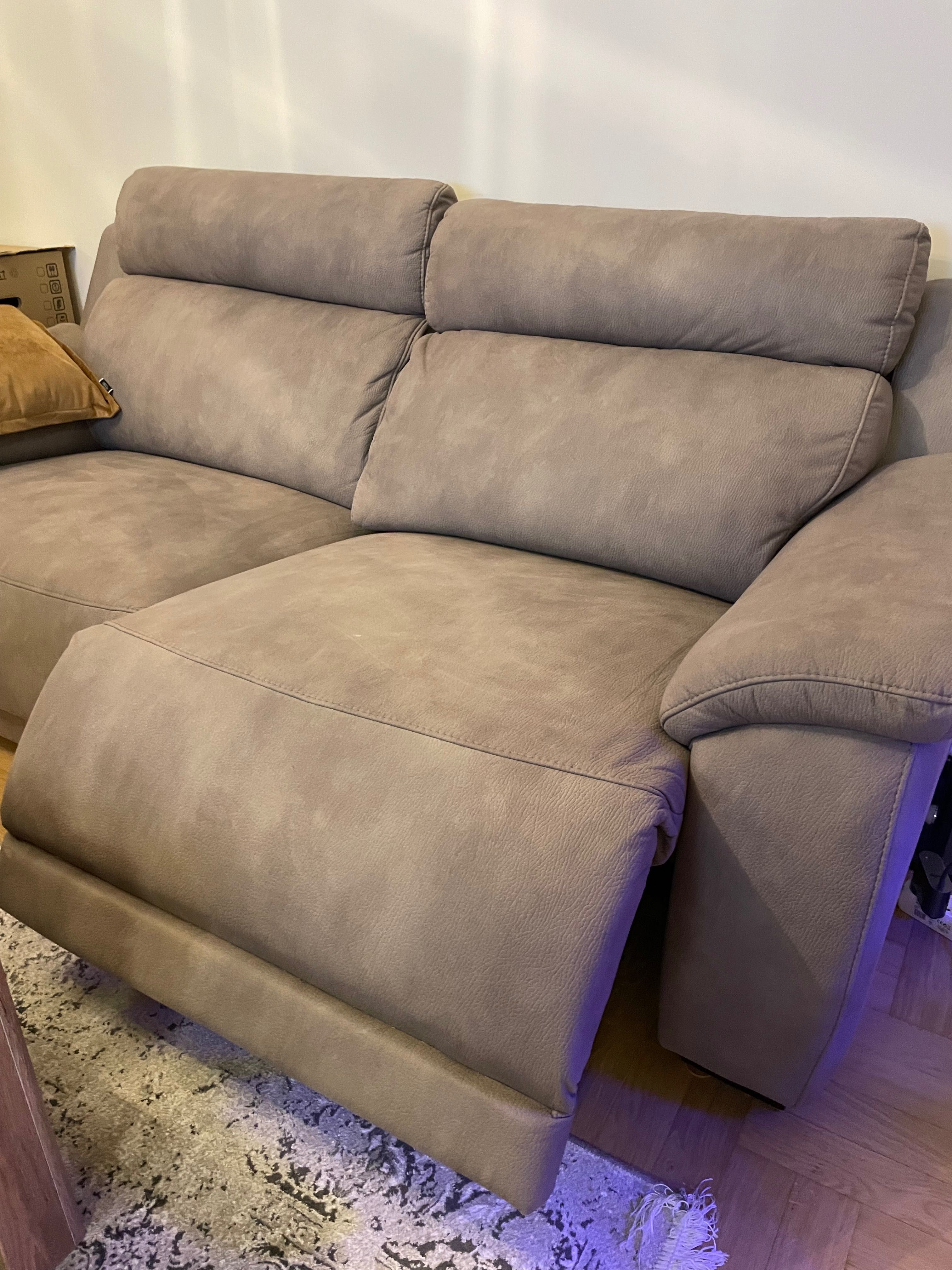 Sofa z funkcją relaksu Cremona