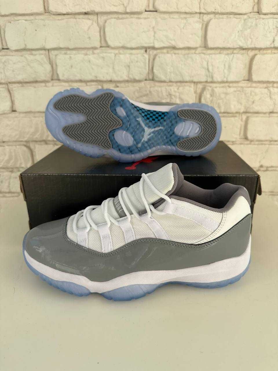 Кросівки чоловічі Jordan 11 low cement grey джордан кроссовки мужские