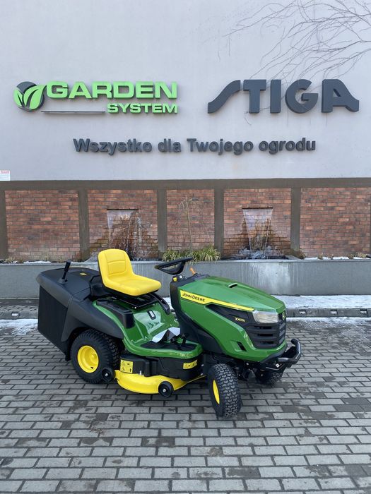 Traktorek John Deere X167R - TRANSPOR FIRMOWY -