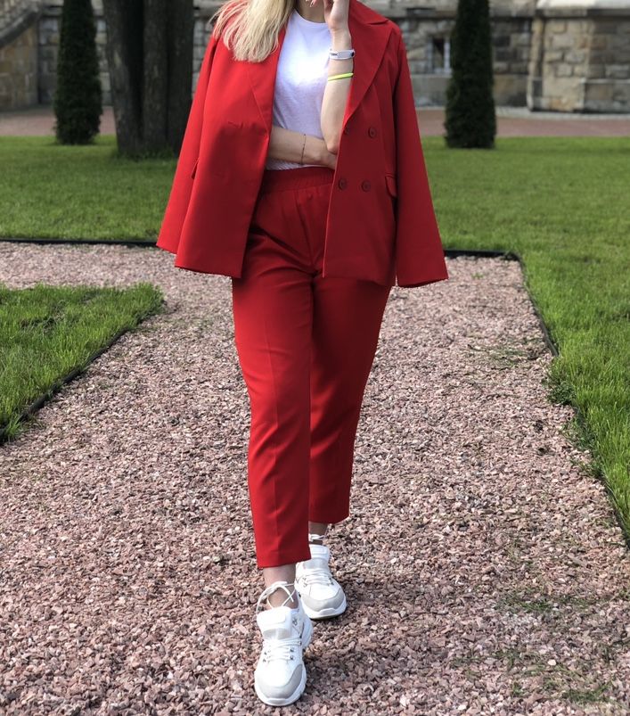 Брючний костюм українського бренду Lina Malina, розмір М