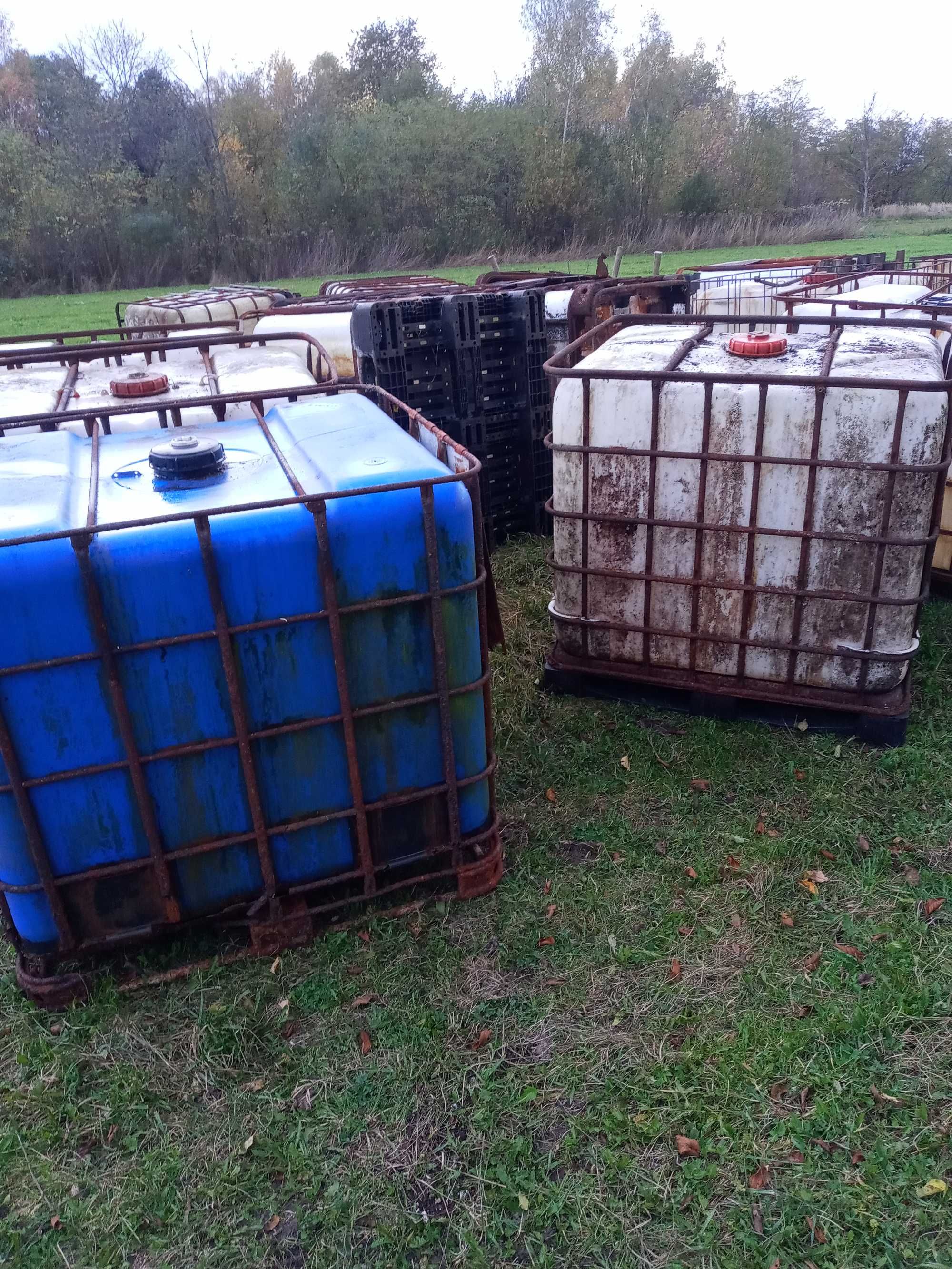 Zbiornik basen mauser mauzer pojemnik 1000 l litrów czysty na deszczów