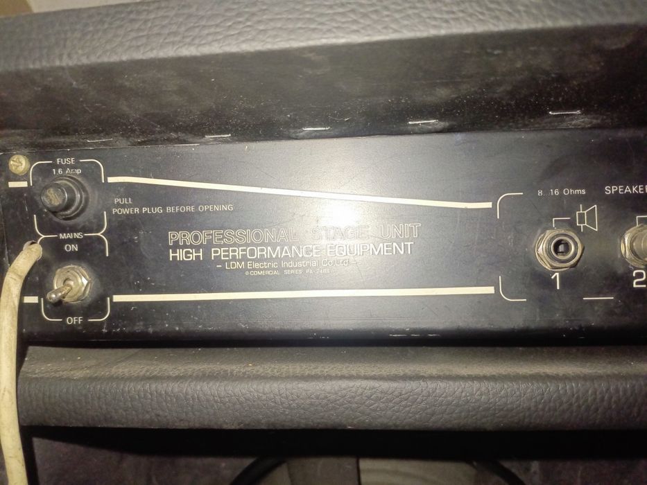 Wzmacniacz gitarowy basowy LDM Bassman 100 -uszkodzony