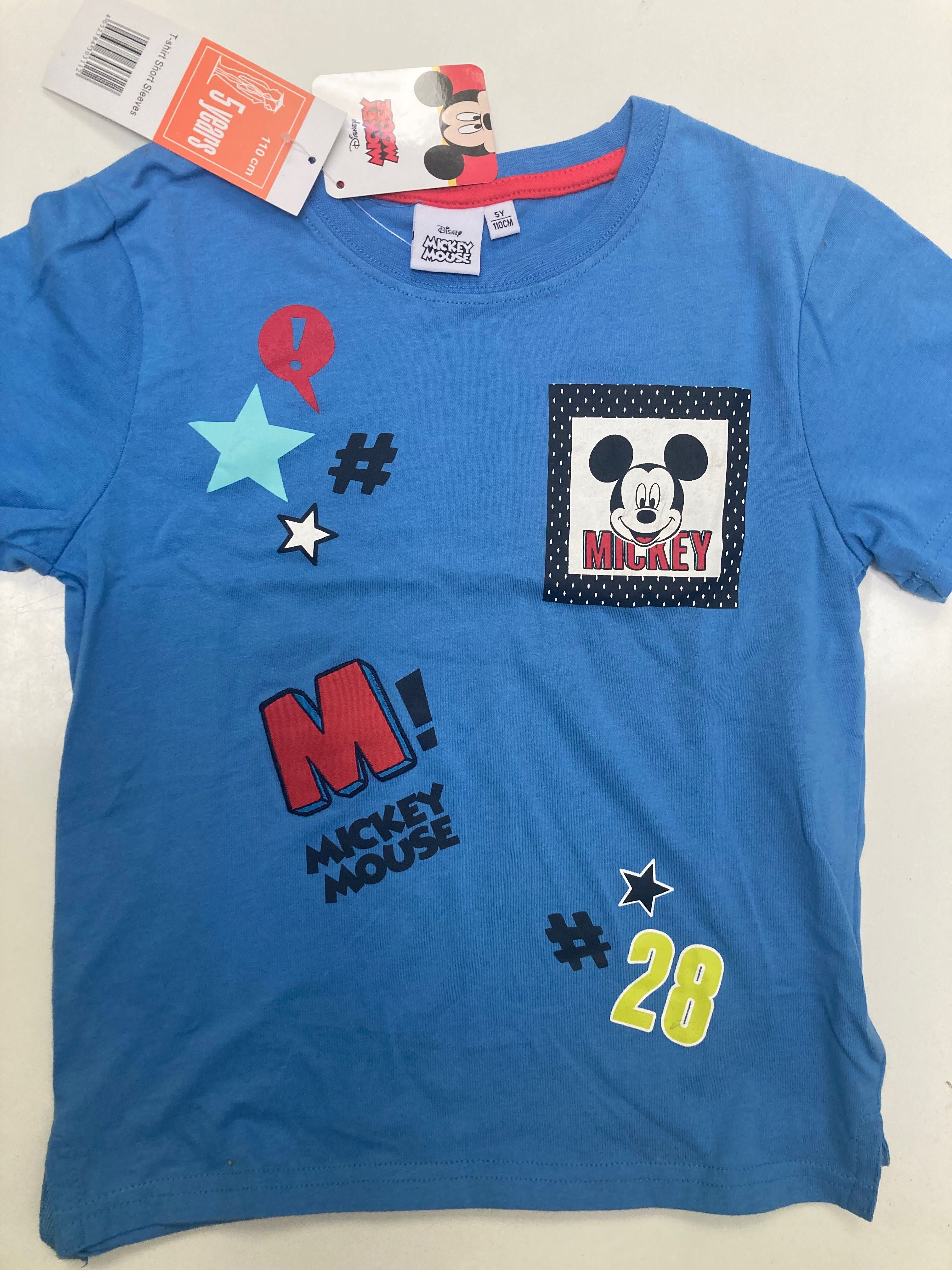 Disney Mickey Mouse якісна бавовняна футболка розмір 5 років, 110-116