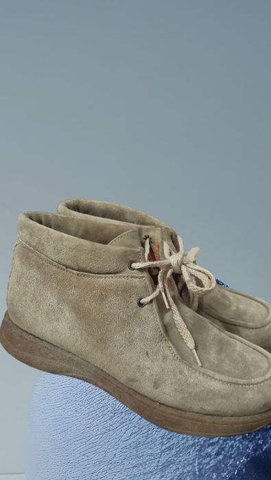 Замшеві жіночі ботинки 38 р.