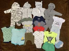 Одяг на малюка (чоловічки, бодіки, штани, кофта, костюм)