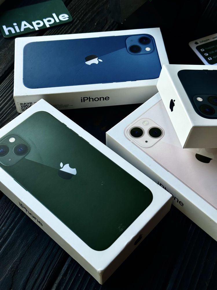 NEW iPhone 13 128 Starlight, Midnight, Green, Pink, Blue 500$