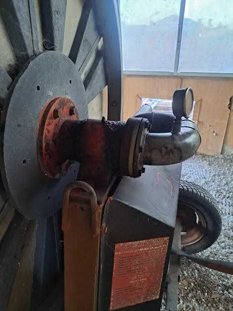 máquina de rega de polegada e meia